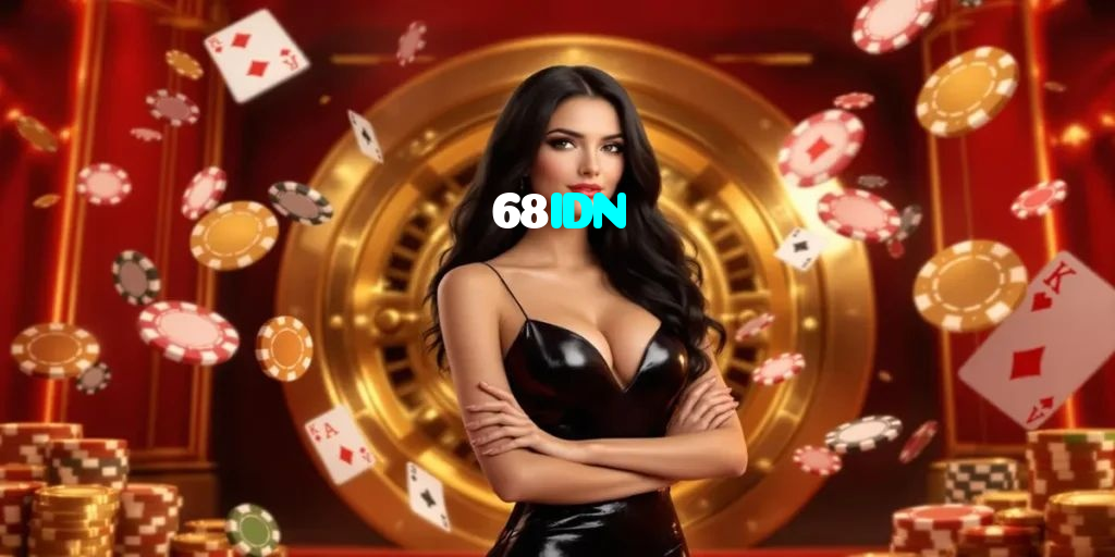 68IDN casino presented on mobile device in Pakistan with slots and live games